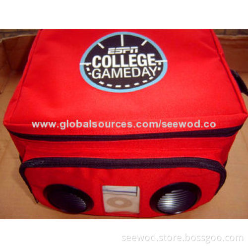 ESPN Picnic/Cooler Bag with Speaker and Foldable Design